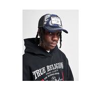 True Religion Concert Patch Trucker Cap - Blue One Size