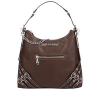 True Religion Hobo Bag for Women, Chocolate Shoulder Purse for Women