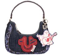 True Religion Hobo Bag for Women, Navy Shoulder Purse for Women