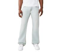 True Religion Men’s Billy Super T Bootcut Jean - Premium Denim, Stretch Comfort, Iconic Stitch Detail, Andorra La Vella Lt Wsh W/ R/M, 34