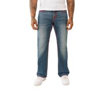 True Religion Men's Billy Super T Flap Jeans, Ericcson Pl Dark Wash, 34