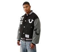 True Religion Men's Boxy Varsity Jacket