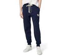 True Religion Men's Classic Logo Jogger Sweatpant, True Navy, Medium