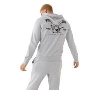 True Religion Men's Classic Logo Long Sleeve Zip Up Hoodie Hooded Sweatshirt