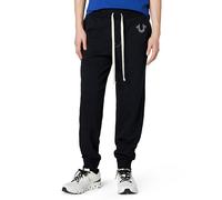 True Religion Men's Classic Logo Jogger Sweatpant, Black, XXX-Large