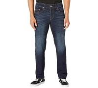 True Religion Men's Geno Nf 32 Inseam Jeans, Dark Wash Muddy Waters, 38