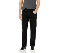 True Religion Men's Geno Slim Fit Straight Leg Jean, 2sb Body Rinse Black, 31W x 32L