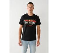 True Religion Mens Jet Black True Logo T-Shirt