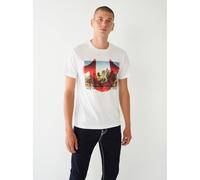 True Religion Mens LA Print T Shirt White OPTIC WHITE 1700 L