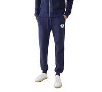 True Religion Men's Puff Hs Jogger Pant Sweatpants, Ace Blue, Large