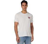 True Religion Men's Regular T Shirt, White, XXL