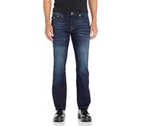 True Religion Men's Ricky Flap 34 Inseam Jeans, Dark Wash Muddy Waters, 40