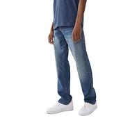 True Religion Men's Ricky Straight Leg Jeans, Foum Baseline, 44W x 34L