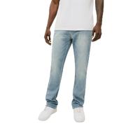 True Religion Mens Single Needle Straight Jean Brilliant Medium Wash 38W / 32L
