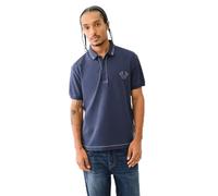 True Religion Mens T Embroidered Polo Shirt Dress Blue XL