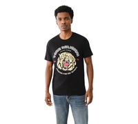 True Religion Mens Tiger Face T-Shirt Jet Black M
