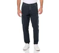 True Religion Mens Washed Cargo Joggers Jet Black 34W / 32L