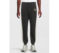 TRUE RELIGION Mesh Inset Cuffed Joggers, Black, Size L, Men Black