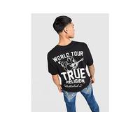 True Religion Patch Buddha T-Shirt - Black - Mens XL