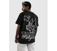 True Religion Puf Cat T-Shirt jet black L