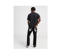 True Religion Rocco Taper Paint Jeans - Black - Mens 34