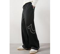 TRUE RELIGION Stitch Detail Baggy Joggers, Black, Size 2Xl, Men Black