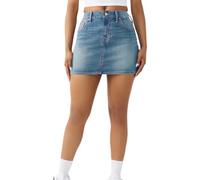True Religion Women's Denim Mini Skirt, Blue, 27