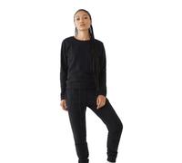 True Religion Women's Heritage Buddha Pullover, Jet Black, S