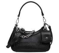 True Religion Zip-Top Hobo, Black