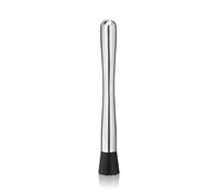 True Reserve 11784 Stainless Steel Cocktail Muddler for Mojito Mint Julep, Old Fashioned, Home, Bar Cart Accessories, Hosting Essentials, Bartender Tools and Gifts, Silver