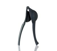 True Reserve Citrus Press, Lime and Lemon Squeezer for Cocktails, Hot and Cold Brew Drinks, Juices, Salad Dressings, Home Bar Tools, Bar Cart Accessories, Hosting Essentials, Set of 1, Grey