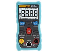 TRUE RMS AUTO RANGE DIGITAL MULTIMETER LCD BACKLIGHT AUTOMATIC MEASUREMENT FOR HOME USE (Blue)