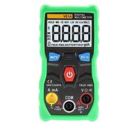 TRUE RMS AUTO RANGE DIGITAL MULTIMETER LCD BACKLIGHT AUTOMATIC MEASUREMENT FOR HOME USE (Green)
