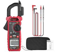 True RMS clamp meter HABOTEST HT207A 2000 Counts Digital Clamp Meter Multimeter Handheld AC DC Voltage Current Voltmeter Diode Resistance Clamp Meter High-Precision Multifunctional Digital