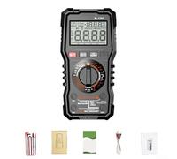 True RMS Digital Multimeter BL-136C: 6000/10000 Count, Non-Contact Voltage Detection, Auto Range, Backlit LCD, Continuity And Temperature Measurement(6000)