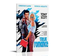 True Romance (1993) Classic Movie Posters Wall Art For Enhance Your Room Aesthetic Picture Canvas Print 08x12inch(20x30cm) Frame