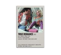 True Romance Movie 1993 Vintage Art Poster Canvas Wall Poster Decoration Painting Art Bedroom Living Room Office Painting Modern Home Decoration Wall Art Picture Print 16 x 24 inches (40 x 60 cm)