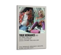 True Romance Movie 1993 Vintage Art Poster Canvas Wall Poster Decoration Painting Art Bedroom Living Room Office Painting Modern Home Decoration Wall Art Picture Print 12 x 18 inches (30 x 45 cm)