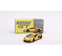 True Scale Miniatures Model Car Compatible with Lamborghini Aventador SVJ Giallo Orion Limited Edition 1/64 Diecast Model Car MGT00563