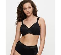 Triumph Minimizer Bra True Shape Sensation W01 – Soft Underwired Plunge Seamless – Black 40C UK