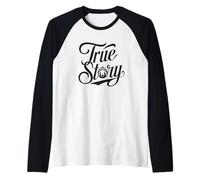 True Story Christmas Nativity Calligraphy Raglan Baseball Tee