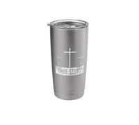 True Story Cross Christ Easter is About Jesus Stainless Steel Insulated Tumbler