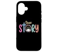 True Story Cross Jesus Easter Day Christian Case for iPhone 16