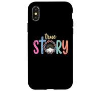 True Story Cross Jesus Easter Day Christian Case for iPhone X/XS