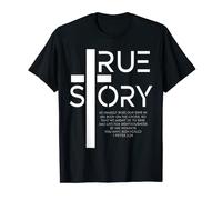 True Story Easter 1 Peter 2 24 Bible Verse Jesus Christian T-Shirt