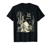 True-Story John 3:16 Boot with Hat Cowgirl Cactus T-Shirt