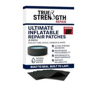 True Strength Repair Heavy-Duty Mesh Reinforced Repair Tape - Waterproof, Weatherproof & UV Resistant Patch for Hot Tubs, Air Beds, Boats, Kayaks, Tents & More - Engineered in the UK