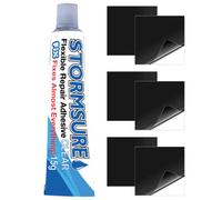 True Strength Repair Instant Inflatable Hot Tub, Boat, Kayak Repair Kit With Ultimate Waterproof Patch X6 And Clear Glue 15G