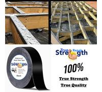 True Strength Repair Joist Tape Waterproof Decking Timber Strong Protection Self Adhesive Black 50mm X 15M