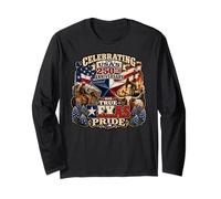 True Texas Pride U.S.A. 250th Anniversary Long Sleeve T-Shirt